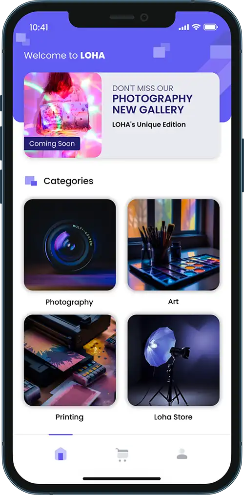 Loha App on iPhone